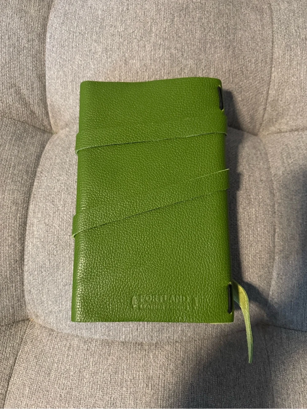 Portland Leather Large Wrap Journal Mantis